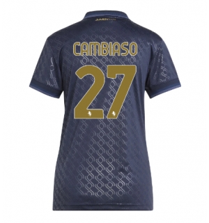 Juventus Andrea Cambiaso #27 Tredjedrakt Dame 2024-25 Kortermet