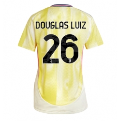 Juventus Douglas Luiz #26 Bortedrakt Dame 2024-25 Kortermet
