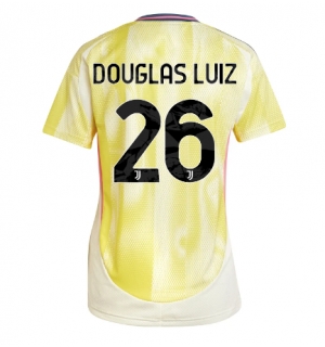 Juventus Douglas Luiz #26 Bortedrakt Dame 2024-25 Kortermet
