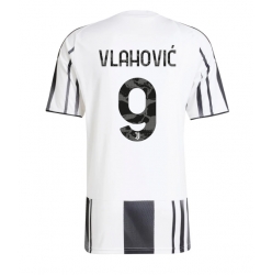 Juventus Dusan Vlahovic #9 Hjemmedrakt 2025-26 Kortermet