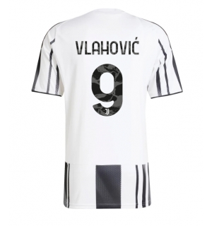 Juventus Dusan Vlahovic #9 Hjemmedrakt 2025-26 Kortermet