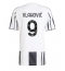 Juventus Dusan Vlahovic #9 Hjemmedrakt 2025-26 Kortermet
