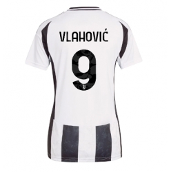 Juventus Dusan Vlahovic #9 Hjemmedrakt Dame 2024-25 Kortermet