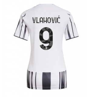 Juventus Dusan Vlahovic #9 Hjemmedrakt Dame 2025-26 Kortermet