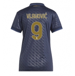 Juventus Dusan Vlahovic #9 Tredjedrakt Dame 2024-25 Kortermet