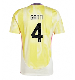Juventus Federico Gatti #4 Bortedrakt 2024-25 Kortermet