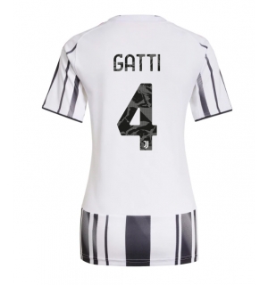 Juventus Federico Gatti #4 Hjemmedrakt Dame 2025-26 Kortermet