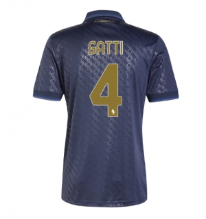 Juventus Federico Gatti #4 Tredjedrakt 2024-25 Kortermet