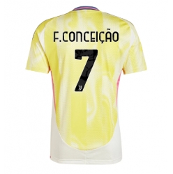 Juventus Francisco Conceicao #7 Bortedrakt 2024-25 Kortermet