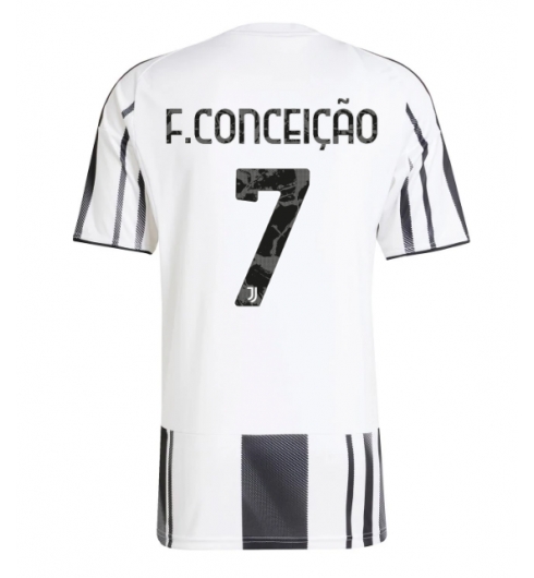 Juventus Francisco Conceicao #7 Hjemmedrakt 2025-26 Kortermet Juventus Francisco Conceicao #7 Hjemmedrakt 2025-26 Kortermet