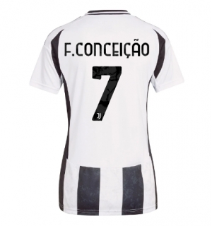 Juventus Francisco Conceicao #7 Hjemmedrakt Dame 2024-25 Kortermet