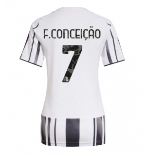 Juventus Francisco Conceicao #7 Hjemmedrakt Dame 2025-26 Kortermet