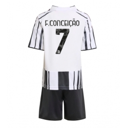 Juventus Francisco Conceicao #7 Hjemmedraktsett Barn 2025-26 Kortermet (+ Korte bukser)