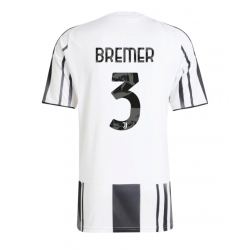 Juventus Gleison Bremer #3 Hjemmedrakt 2025-26 Kortermet