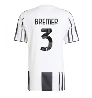 Juventus Gleison Bremer #3 Hjemmedrakt 2025-26 Kortermet