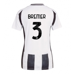 Juventus Gleison Bremer #3 Hjemmedrakt Dame 2024-25 Kortermet