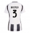 Juventus Gleison Bremer #3 Hjemmedrakt Dame 2024-25 Kortermet
