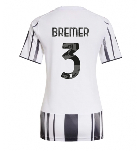 Juventus Gleison Bremer #3 Hjemmedrakt Dame 2025-26 Kortermet Juventus Gleison Bremer #3 Hjemmedrakt Dame 2025-26 Kortermet