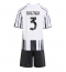 Juventus Gleison Bremer #3 Hjemmedraktsett Barn 2025-26 Kortermet (+ Korte bukser)