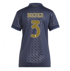 Juventus Gleison Bremer #3 Tredjedrakt Dame 2024-25 Kortermet