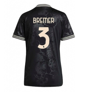 Juventus Gleison Bremer #3 Tredjedrakt Dame 2025-26 Kortermet