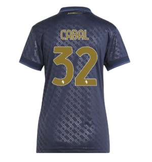 Juventus Juan Cabal #32 Tredjedrakt Dame 2024-25 Kortermet