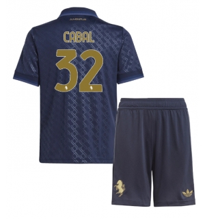 Juventus Juan Cabal #32 Tredjedraktsett Barn 2024-25 Kortermet (+ Korte bukser)