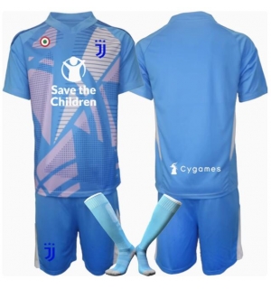 Juventus Keeper Tredjedraktsett Barn 2024-25 Kortermet (+ Korte bukser)