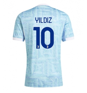 Juventus Kenan Yildiz #10 Bortedrakt 2025-26 Kortermet