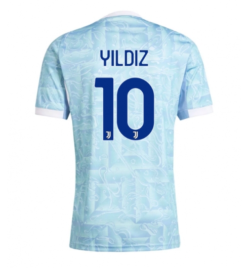 Juventus Kenan Yildiz #10 Bortedrakt 2025-26 Kortermet Juventus Kenan Yildiz #10 Bortedrakt 2025-26 Kortermet