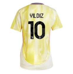 Juventus Kenan Yildiz #10 Bortedrakt Dame 2024-25 Kortermet