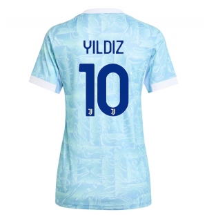 Juventus Kenan Yildiz #10 Bortedrakt Dame 2025-26 Kortermet