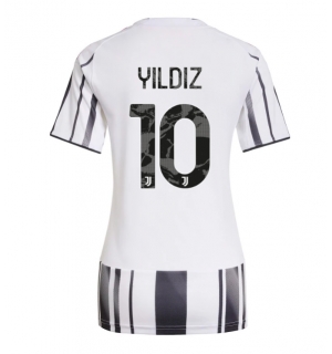 Juventus Kenan Yildiz #10 Hjemmedrakt Dame 2025-26 Kortermet