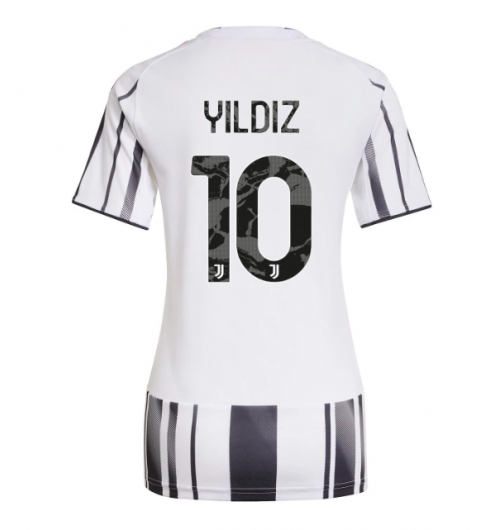 Juventus Kenan Yildiz #10 Hjemmedrakt Dame 2025-26 Kortermet Juventus Kenan Yildiz #10 Hjemmedrakt Dame 2025-26 Kortermet