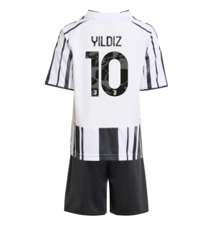 Juventus Kenan Yildiz #10 Hjemmedraktsett Barn 2025-26 Kortermet (+ Korte bukser)