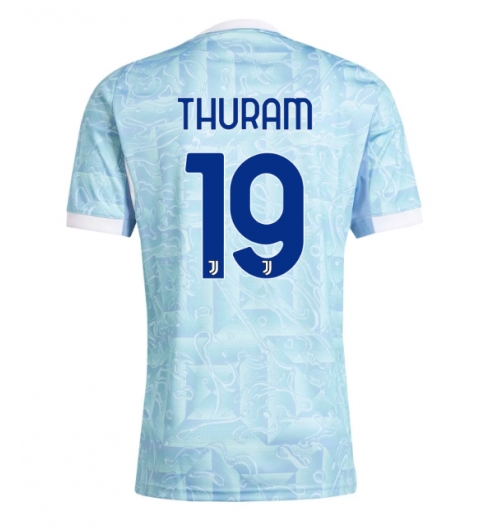 Juventus Khephren Thuram #19 Bortedrakt 2025-26 Kortermet Juventus Khephren Thuram #19 Bortedrakt 2025-26 Kortermet