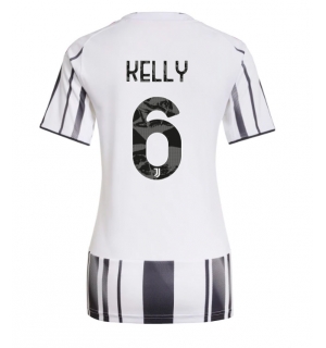 Juventus Lloyd Kelly #6 Hjemmedrakt Dame 2025-26 Kortermet