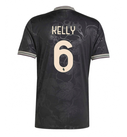 Juventus Lloyd Kelly #6 Tredjedrakt 2025-26 Kortermet Juventus Lloyd Kelly #6 Tredjedrakt 2025-26 Kortermet