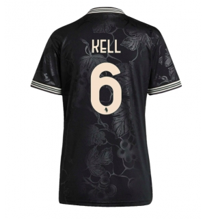Juventus Lloyd Kelly #6 Tredjedrakt Dame 2025-26 Kortermet