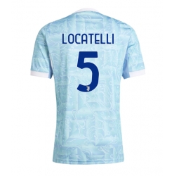 Juventus Manuel Locatelli #5 Bortedrakt 2025-26 Kortermet