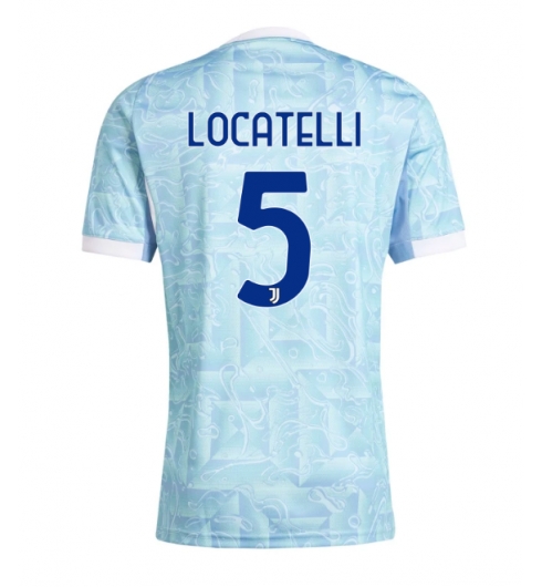 Juventus Manuel Locatelli #5 Bortedrakt 2025-26 Kortermet Juventus Manuel Locatelli #5 Bortedrakt 2025-26 Kortermet