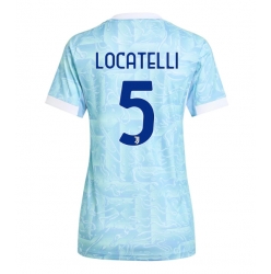 Juventus Manuel Locatelli #5 Bortedrakt Dame 2025-26 Kortermet