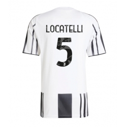 Juventus Manuel Locatelli #5 Hjemmedrakt 2025-26 Kortermet