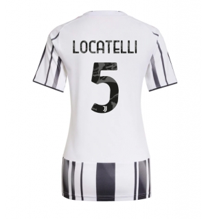 Juventus Manuel Locatelli #5 Hjemmedrakt Dame 2025-26 Kortermet