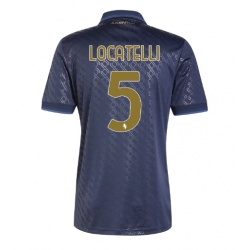 Juventus Manuel Locatelli #5 Tredjedrakt 2024-25 Kortermet