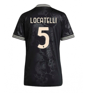 Juventus Manuel Locatelli #5 Tredjedrakt Dame 2025-26 Kortermet