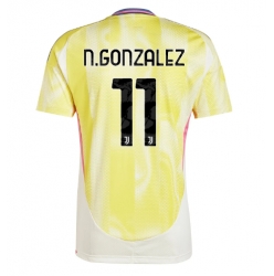 Juventus Nicolas Gonzalez #11 Bortedrakt 2024-25 Kortermet
