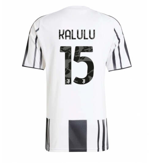 Juventus Pierre Kalulu #15 Hjemmedrakt 2025-26 Kortermet Juventus Pierre Kalulu #15 Hjemmedrakt 2025-26 Kortermet