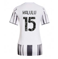 Juventus Pierre Kalulu #15 Hjemmedrakt Dame 2025-26 Kortermet