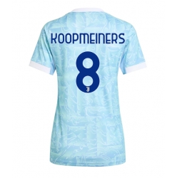 Juventus Teun Koopmeiners #8 Bortedrakt Dame 2025-26 Kortermet